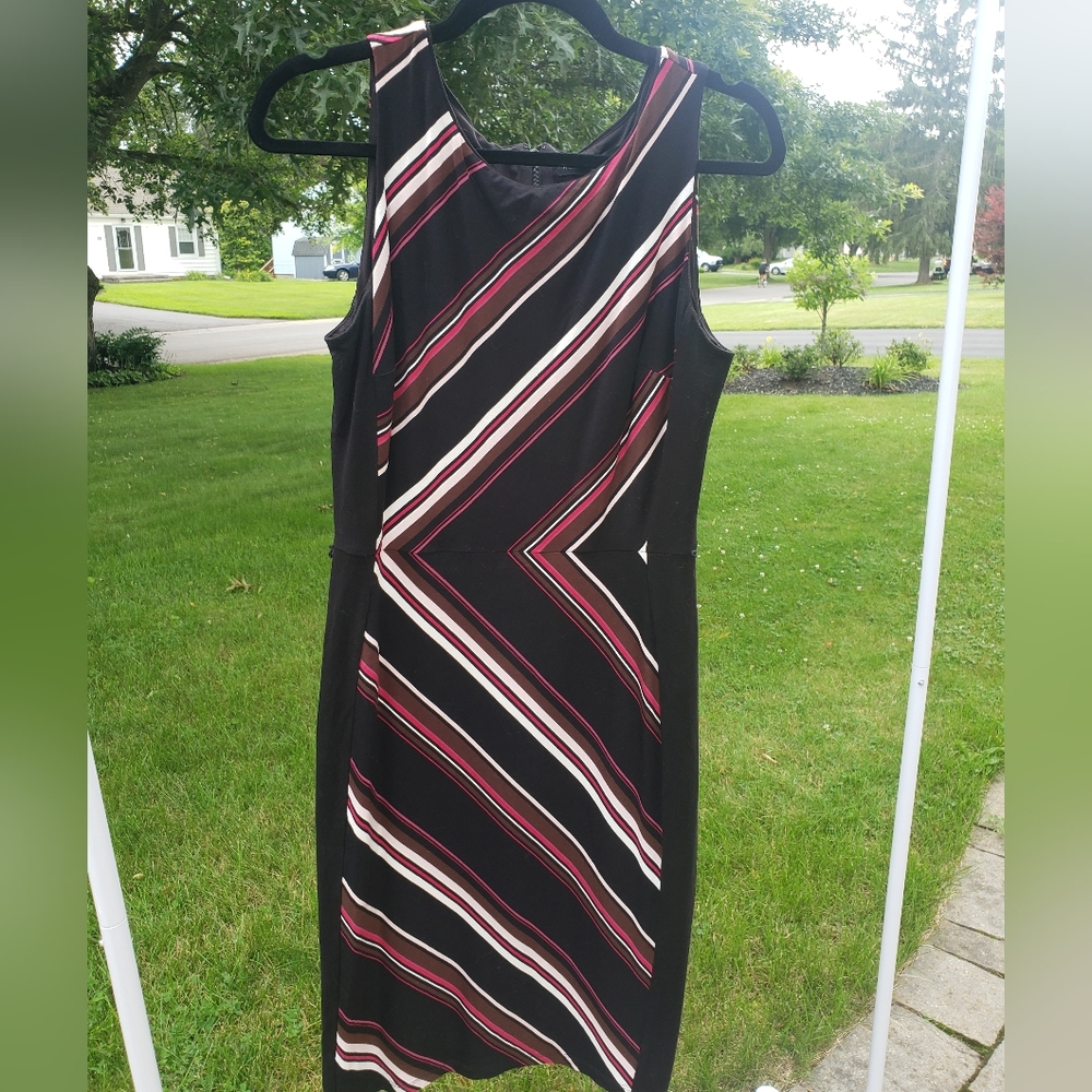 White House Black Market Striped Dress